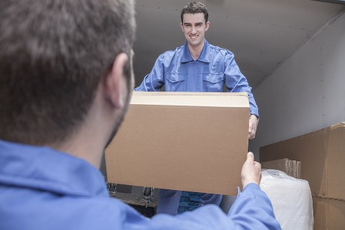 Local Knightsbridge movers handling office furniture and equipment