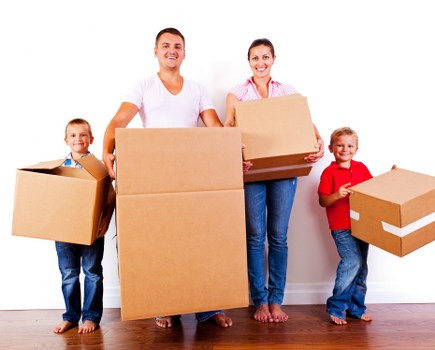 Organised packing supplies for a local Knightsbridge removal and storage job