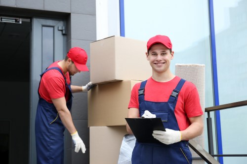 Residential move in Knightsbridge with careful handling