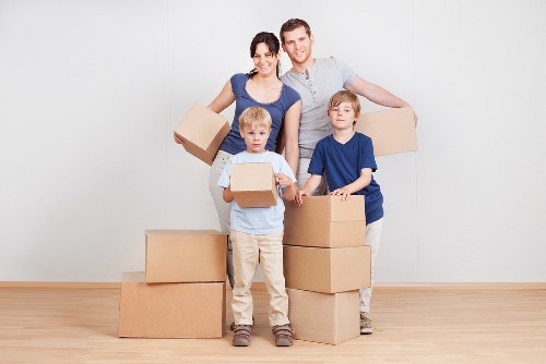Removal van service for local moving in Knightsbridge streets