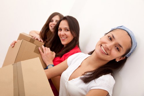 Professional local moving service handling items in Knightsbridge