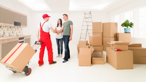 Commercial and mixed-use moving support in Knightsbridge