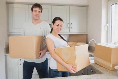 Commercial relocation logistics in central London